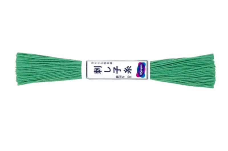 Olympus Sashiko Thread Green ST-7