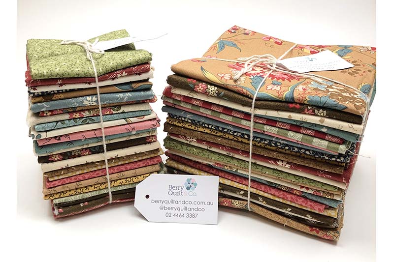 Max & Louise Nana’s Flower GardenFat Eighth Bundle Berry Quilt & Co.