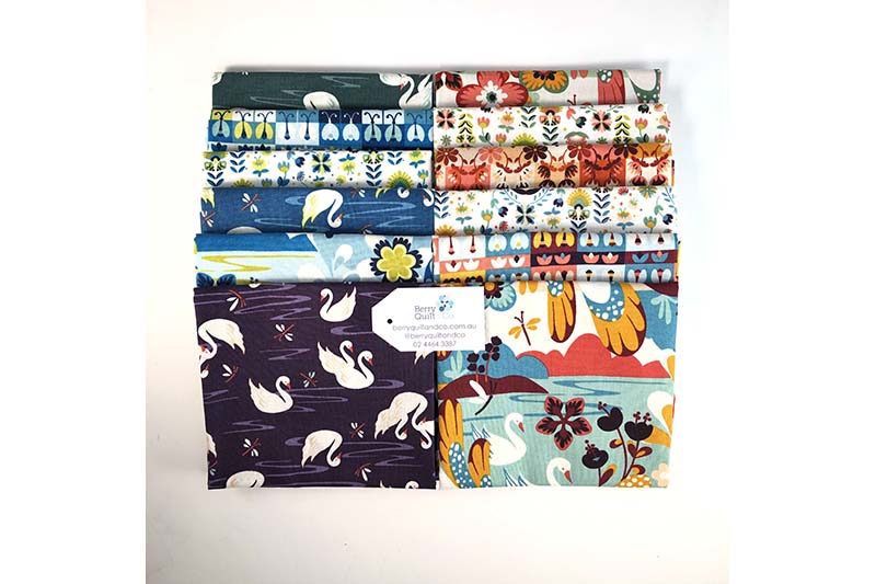 RJR Studio Swan and Paraiso Fat Quarter Bundle - Image 2