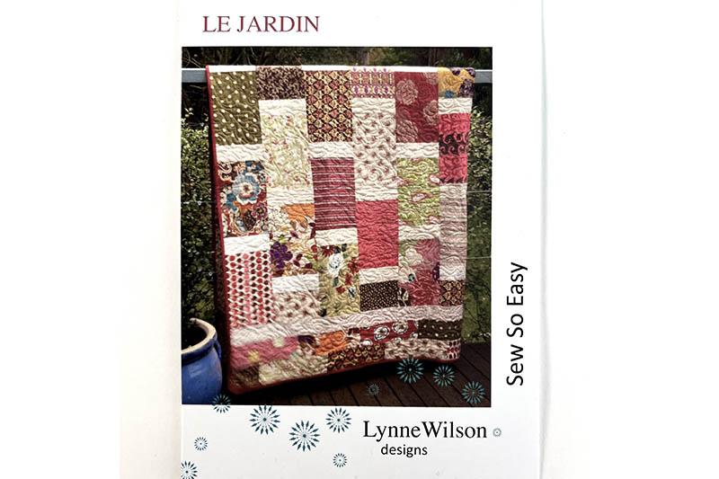 Lynne Wilson 'Le Jardin' quilt pattern