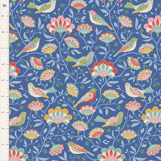 Tilda Jubilee Bird Tree Blue 100554 - Image 3