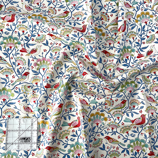 Tilda Jubilee Bird Tree Creme 100557 - Image 2