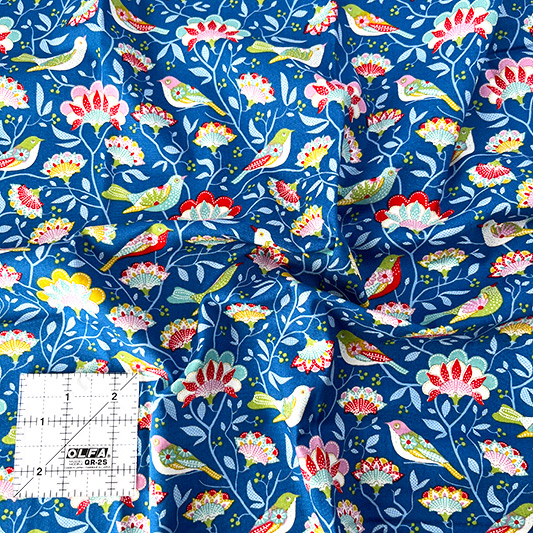 Tilda Jubilee Bird Tree Blue 100554 - Image 2