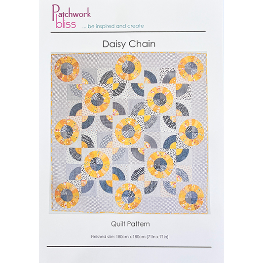 Daisy Chain Quilt Pattern by Patchwork Bliss | Berry Quilt & Co.