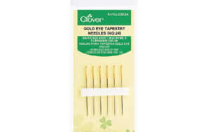 Clover Gold Eye Tapestry Needles No.24