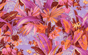 Kaffe Fassett August 2024 - Jungle - PWPJ126 Red