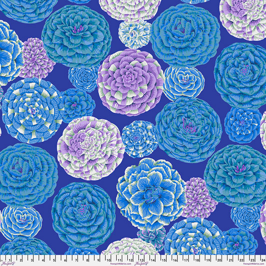Kaffe Fassett August 2024 - Japonica - PWPJ130 Blue