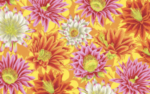 Kaffe Fassett Collective - Cactus Flower - PJ096 - Yellow