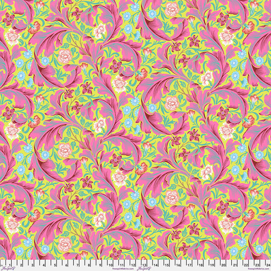 Kaffe Fassett X Morris and Co - Leicester- PWKW011.Fuchsia