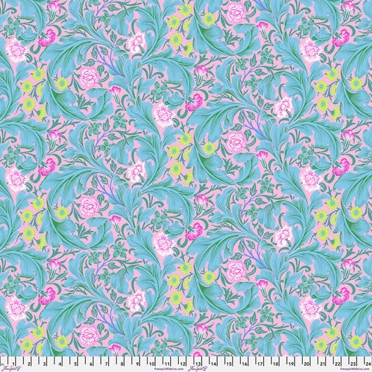 Kaffe Fassett X Morris and Co - Leicester- PWKW011.Aqua