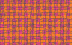 Kaffe Fassett Collective  - Gingham - PWBM089 - Coral