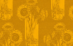 Indelible by Anna Maria Textiles - Sunflower in Saffron - AMT1004-54L