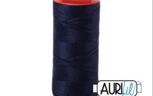 Aurifil 50wt Cotton Mako' 200m Spool - 2785 Very Dark Navy