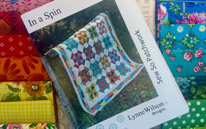 Lynne Wilson 'In A Spin' Quilt Starter Kit (Including background fabric)