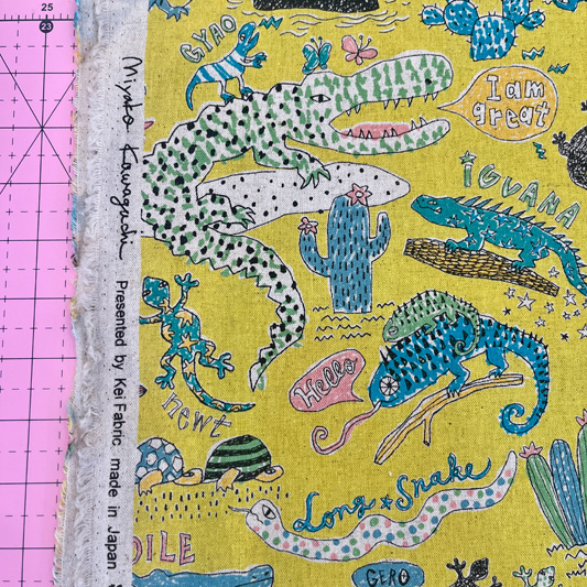 Miyako Kawaguchi - Reptiles in Yellow - MY28-B - Image 2
