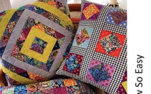 Lynne Wilson Boho Style Quilt a Pillow pattern