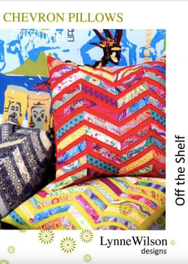 Lynne Wilson Chevron Pillows pattern