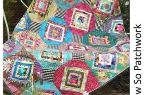 Lynne Wilson Origami Folded Fabric Patchwork pattern