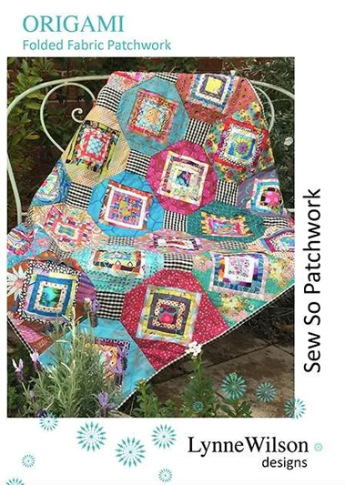 Lynne Wilson Origami Folded Fabric Patchwork pattern
