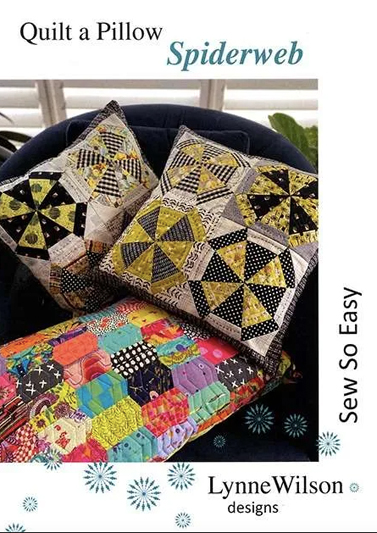Lynne Wilson Spiderweb Quilt a Pillow pattern